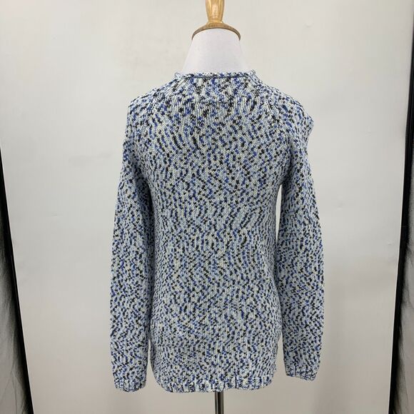 Talbots Marled Knit Heavy Sweater Womens P Petite High Neck Chunky Pullover - Picture 5 of 10